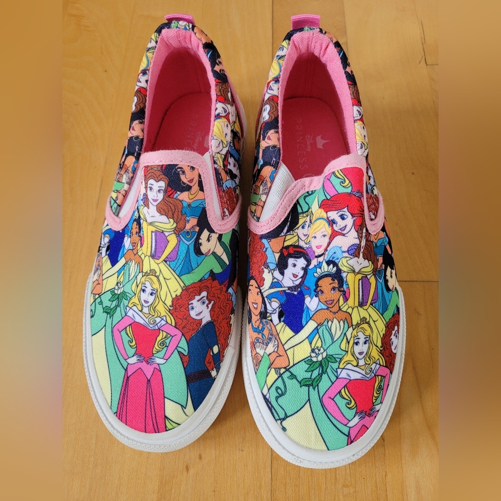 Disney's Princesses Girls' Slip-On Shoes size 2